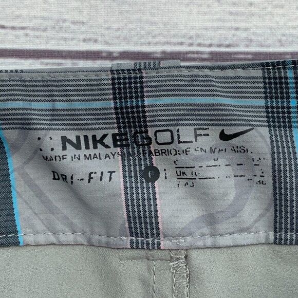 Nike Golf Skort sz 6 Shorts Under Skirt Gray Patterned Length 17" - Picture 7 of 9
